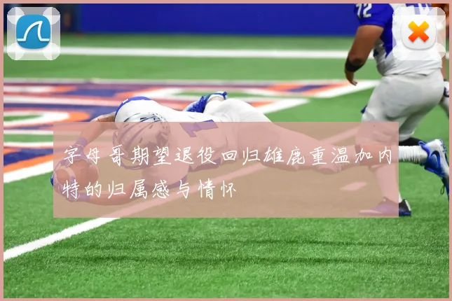 字母哥期望退役回归雄鹿重温加内特的归属感与情怀